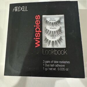 ARDELL WISPIES LookBook 3 Pairs of False Eyelashes 1 Duo Adhesive 1g/0.035 fl oz